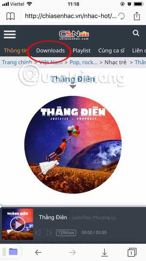 Instructions for downloading high quality music on iPhone without computer Picture 10