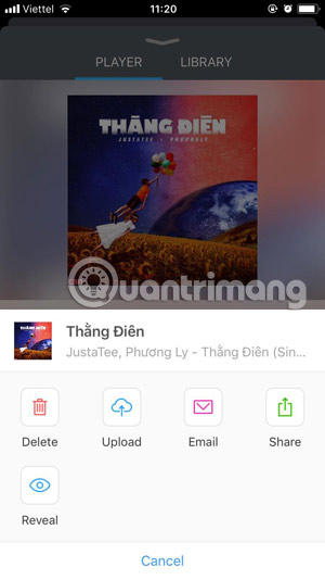 Instructions for downloading high quality music on iPhone without computer Picture 17