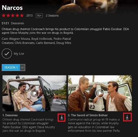 Instructions for downloading movies from Netflix in Windows 10 Picture 2