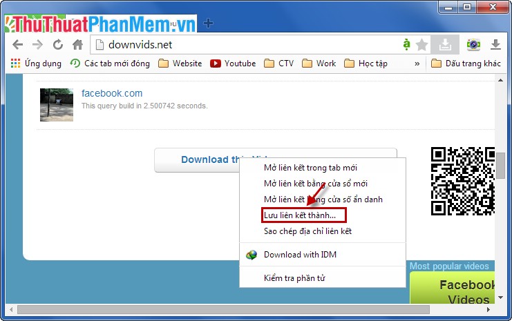 Instructions for downloading videos on Facebook Picture 4