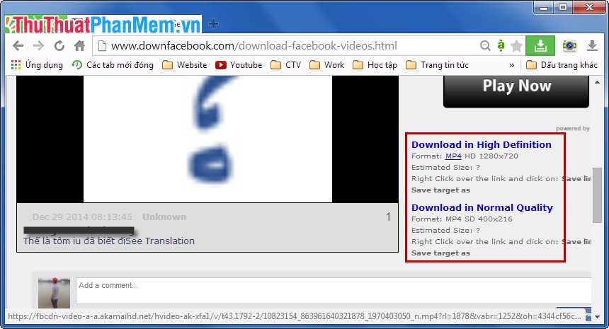 Instructions for downloading videos on Facebook Picture 8