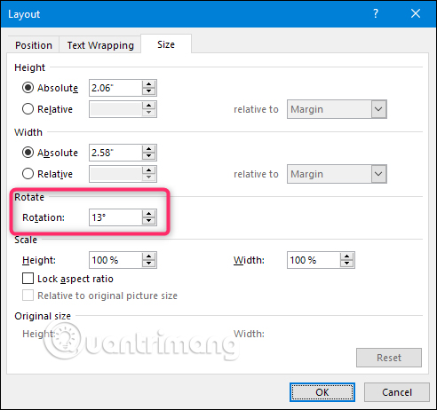 Instructions for drawing arrows in Microsoft Word Picture 9