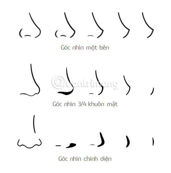 Instructions For Drawing Nose Characters Anime Manga Standard