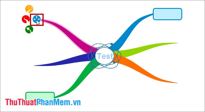 Instructions for drawing the mind map with Imindmap