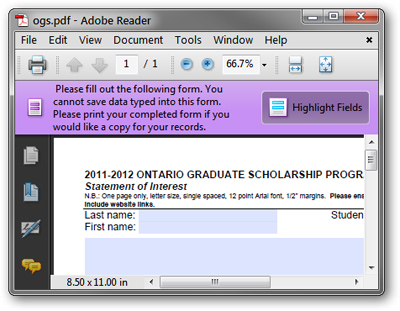 Instructions for editing data in form of PDF file Picture 1
