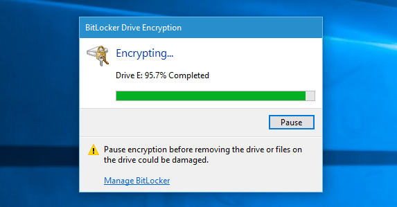 Instructions for encrypting USB or memory cards with Bitlocker on Windows 10 Picture 9