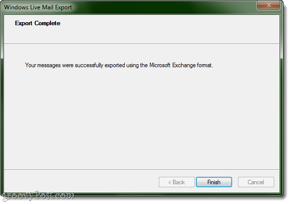 Instructions for exporting Windows Live Mail to Outlook 2010 Picture 6