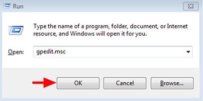 Instructions for fixing 'A referral was returned from the server' Picture 4