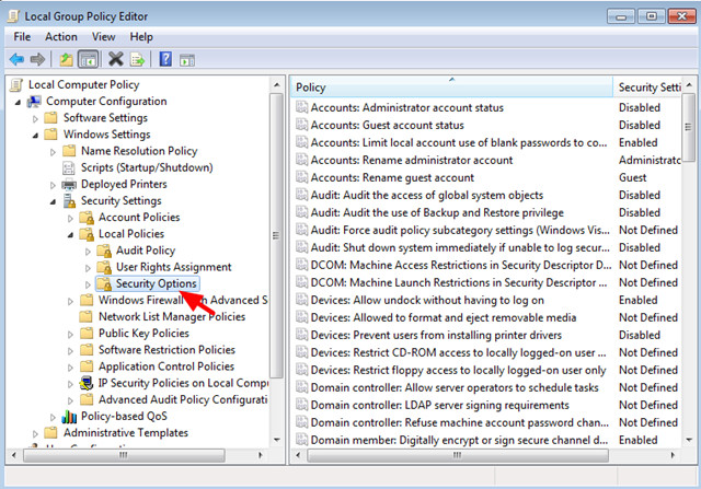 Instructions for fixing 'A referral was returned from the server' Picture 5