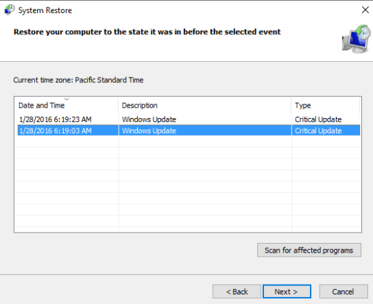 Instructions for fixing blue screen error PAGE FAULT IN NONPAGED AREA or STOP 0x00000050 Picture 20