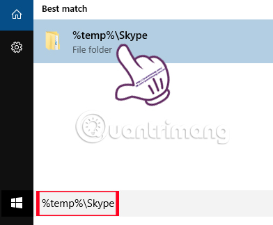 where to find skype received files folder