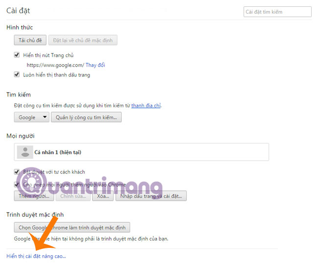 Instructions for fixing errors without network connection on Chrome browser Picture 10
