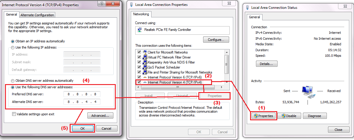 Instructions for fixing errors without network connection on Chrome browser Picture 8