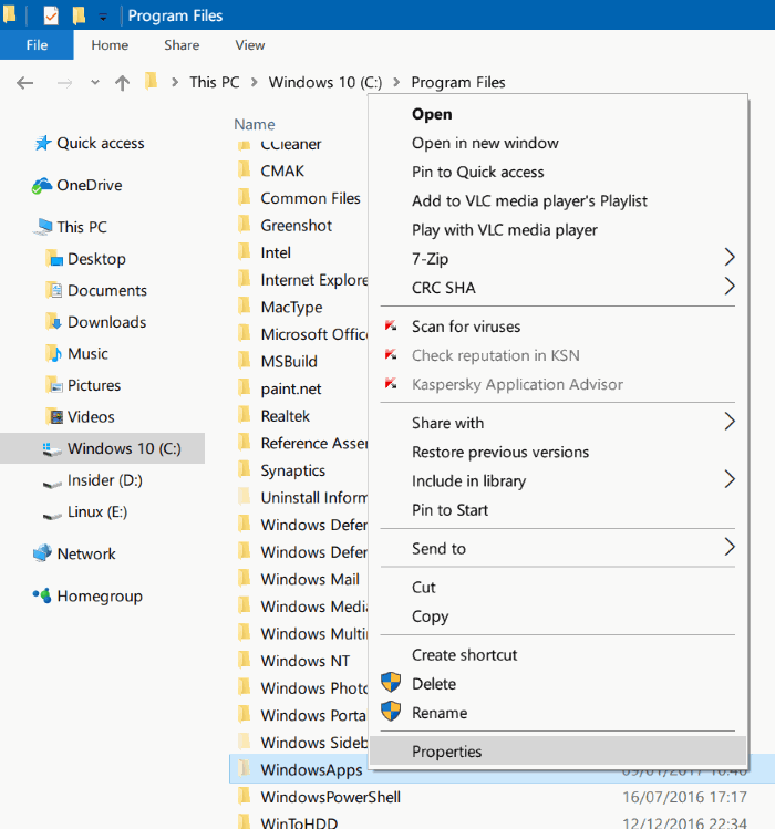 Instructions for fixing errors: 'You Have Been Denied Permission To Access This Folder' on Windows 10 Picture 2