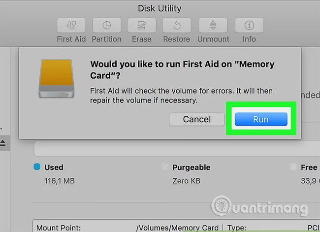 Instructions for fixing memory card errors are corrupted Picture 25