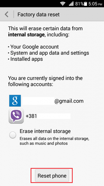 Instructions for fixing 'Unfortunately, Android Keyboard Has Stopped' error Picture 5