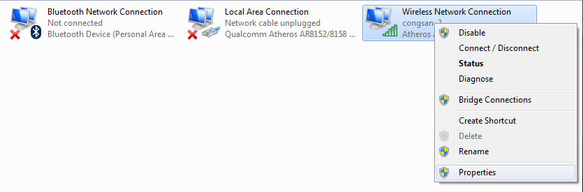 Instructions for fixing Wifi errors with yellow exclamation Picture 4