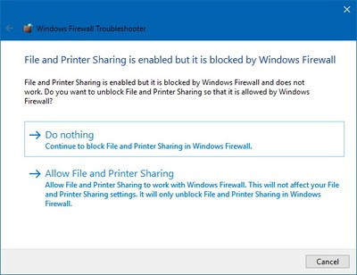 Instructions for handling and troubleshooting firewall problems in Windows 10 Picture 3