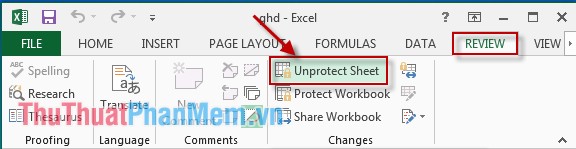 Instructions for hiding formulas in Excel Picture 10