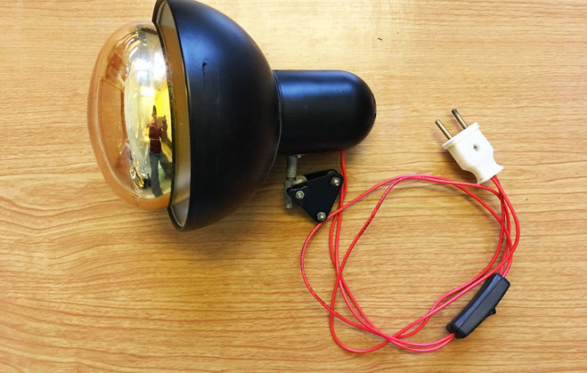 Instructions for homemade bath heating lamps simple and safe with just over VND 100,000 Picture 10