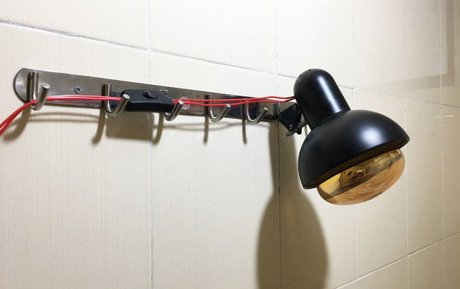 Instructions for homemade bath heating lamps simple and safe with just over VND 100,000 Picture 12
