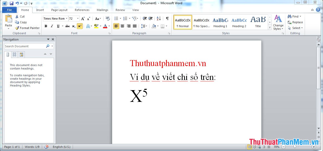 Instructions for indexing on the index on the index in Word Picture 5