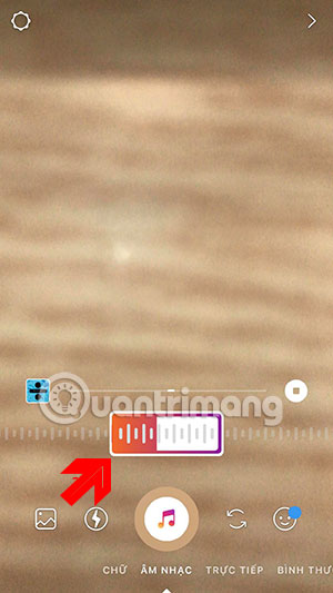 Instructions for inserting lyrics into your News on Instagram Picture 4