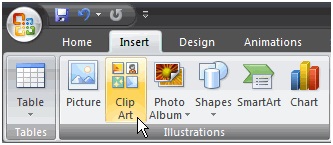 Instructions for inserting Pictures and Clip Art in PowerPoint Picture 6