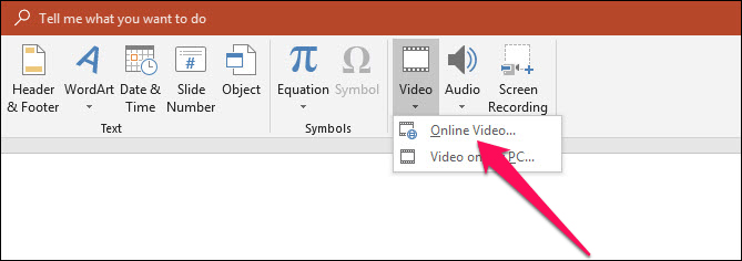 Instructions for inserting Youtube videos into PowerPoint Picture 1