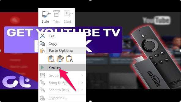 Instructions for inserting Youtube videos into PowerPoint Picture 3