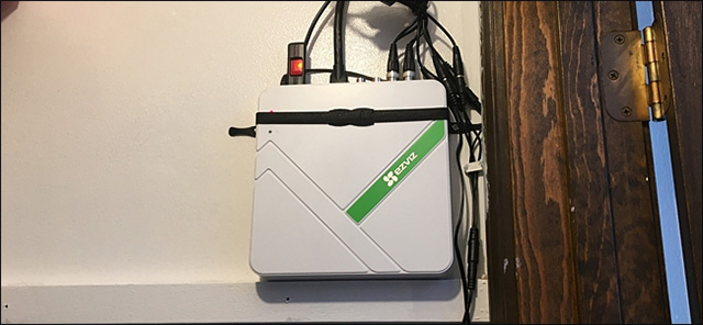 Instructions for installing a wired security camera system Picture 10