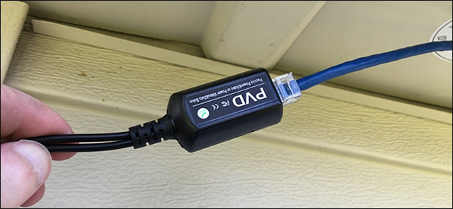 Instructions for installing a wired security camera system Picture 11