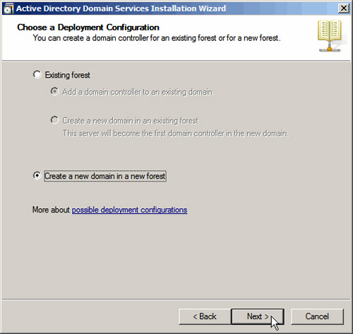 Instructions for installing Active Directory on Windows Server 2008 Picture 14