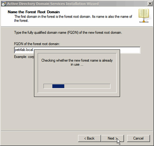 Instructions for installing Active Directory on Windows Server 2008 Picture 16