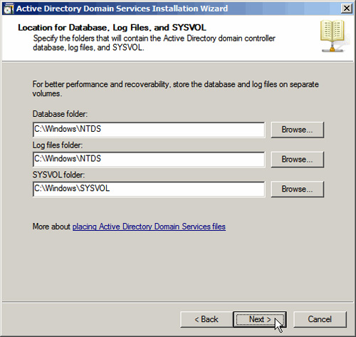 Instructions for installing Active Directory on Windows Server 2008 Picture 23