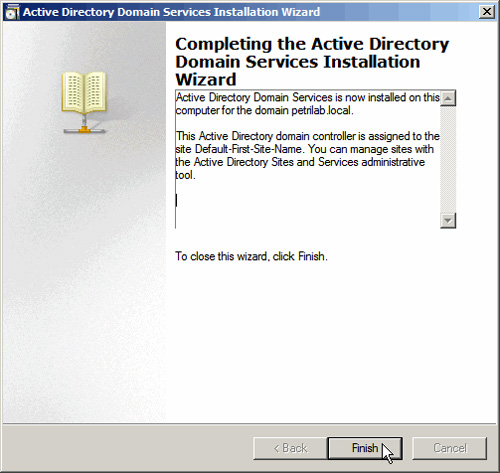 Instructions for installing Active Directory on Windows Server 2008 Picture 27