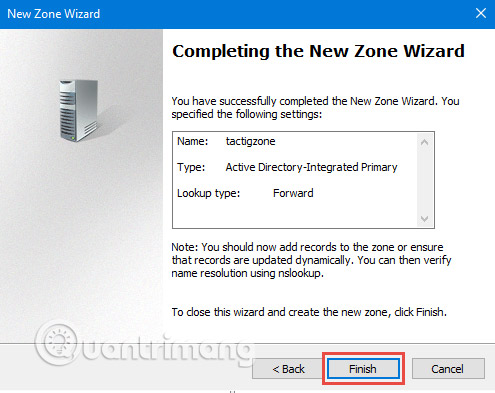 Instructions for installing and configuring DNS Server on Windows Server 2016 Picture 17