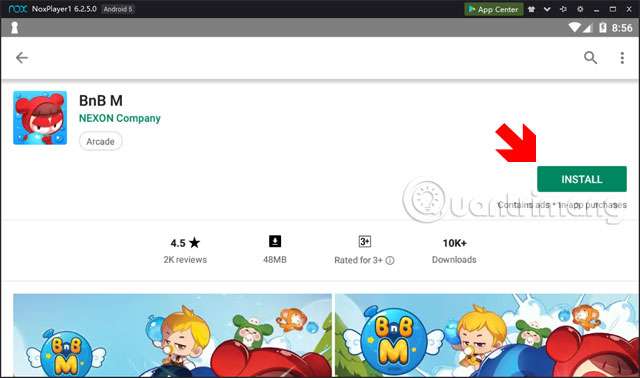 Instructions for installing and playing Boom Mobile on your computer Picture 4