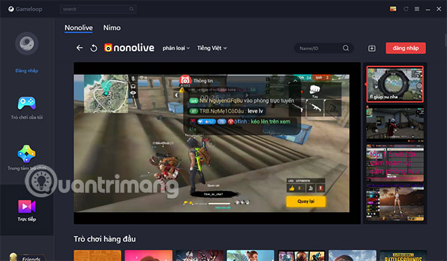 Instructions for installing and playing phone games on GameLoop Picture 9