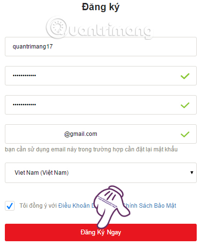 Instructions for installing and playing the Empire game on Garena Picture 5
