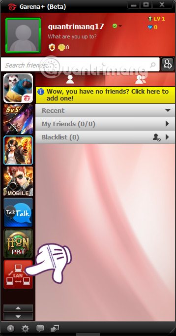Instructions for installing and playing the Empire game on Garena Picture 7