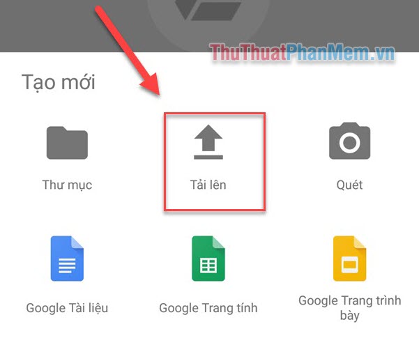 Instructions for installing and using Google Drive on phones and computers Picture 10
