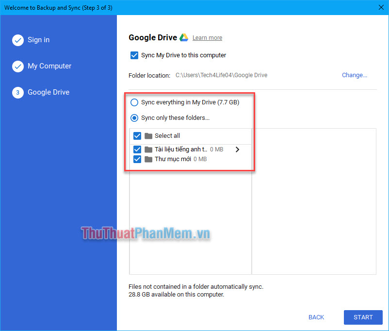 Instructions for installing and using Google Drive on phones and computers Picture 23