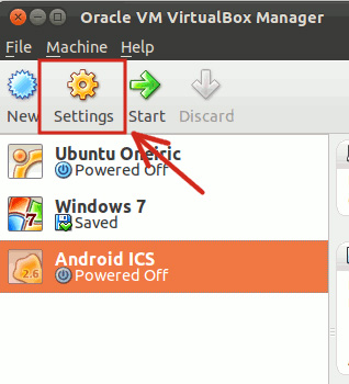 Instructions for installing Android 4.0 - Ice Cream Sandwich on VirtualBox Picture 3