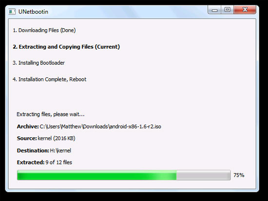 Instructions for installing Android 4.4 KitKat on your computer Picture 3