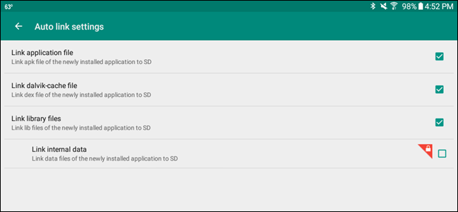 Instructions for installing Android apps on SD card Picture 35