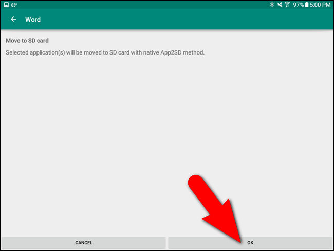 Instructions for installing Android apps on SD card Picture 40