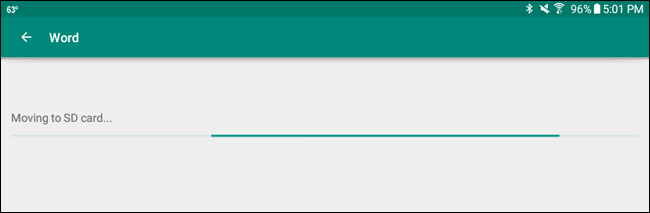 Instructions for installing Android apps on SD card Picture 41