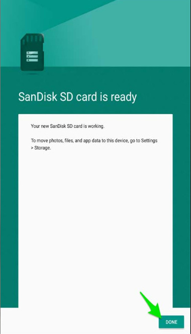 Instructions for installing Android apps on SD card Picture 9