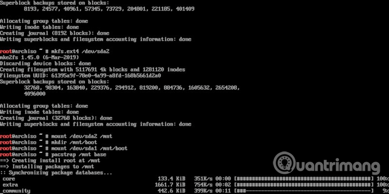 Instructions for installing basic Arch Linux Picture 4